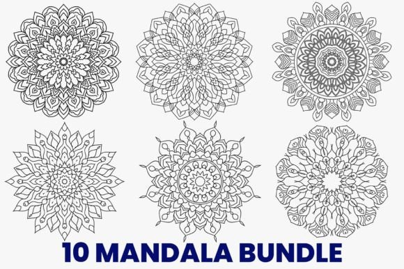 10 Mandala PNG Images for Creative and Commercial Use
