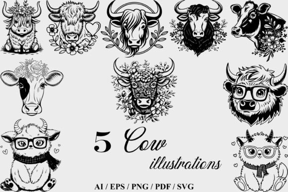 10 Minimalist Black White Cow Design: A Practical Guide for Choosing the Right Logo Set