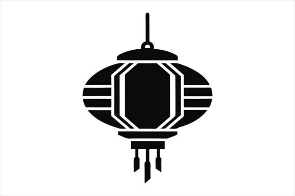Chinese Lantern Silhouette Vector: A Timeless Design Element for Modern Creations