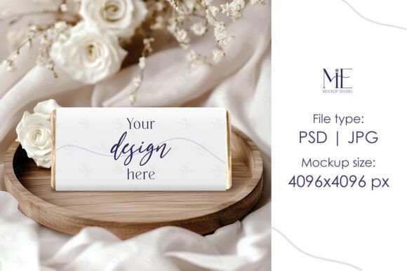 Gift Chocolate Wrapper Label Mockup PSD: A Practical Design Tool for Creative Projects