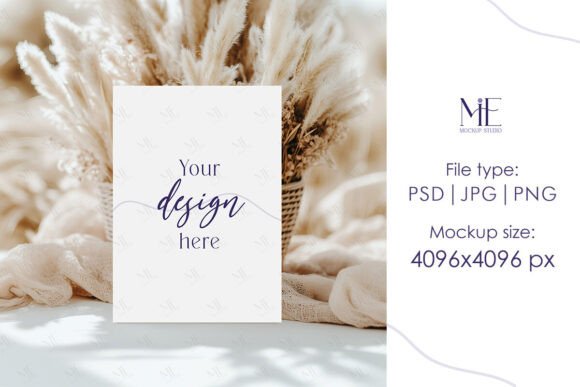 Greeting Card Mockup, 5x7 Card PSD Canva: A Designer’s Essential Tool for Stunning Visual Presentations