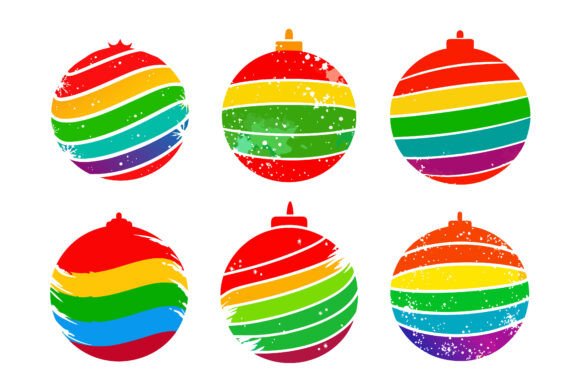 Grunge Christmas Ball Vector Bundle: A Unique Design Resource for Diverse Applications