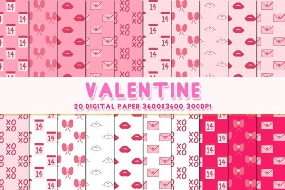 Love 2 Seamless Pattern Digital Papers: A Smart Choice for Creative Businesses