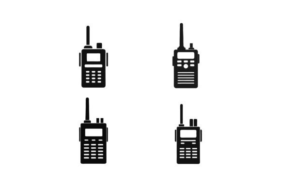 Professional Walkie Talkie Icon Bundle: A Versatile Resource for Creative Projects