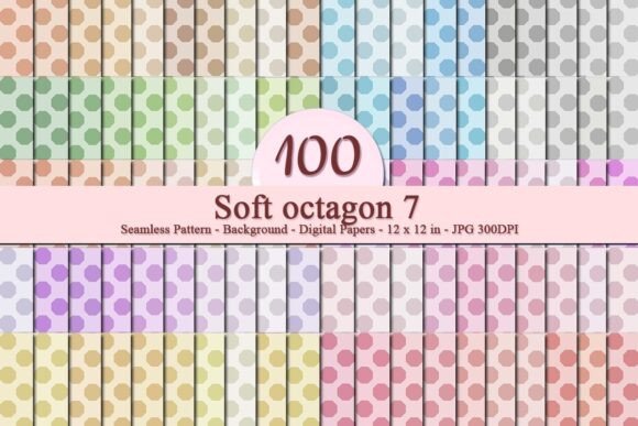Soft Octagon 7 Seamless Pattern: A Versatile Design for Modern Businesses and Creative Projects