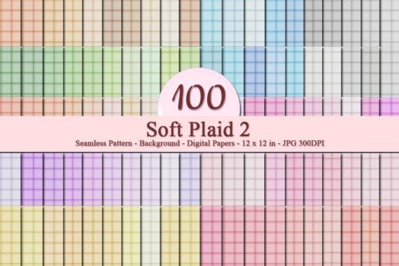 Soft Plaid 2 Seamless Pattern: A Versatile Design Tool for Creative Businesses