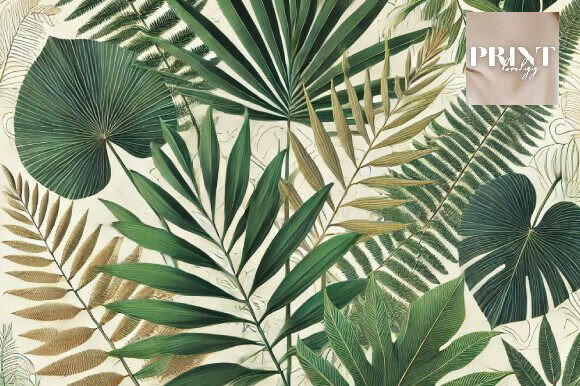 Sophisticated Palm and Monstera Design: Elevating Spaces with Tropical Elegance